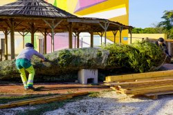Port-Barcarès : Village de Noël 2021 - travaux