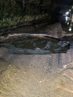 Rupture de canalisation Allée Joffre