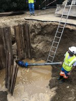 Rupture de canalisation Allée Joffre