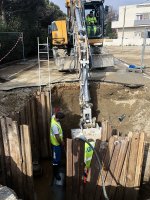 Rupture de canalisation Allée Joffre