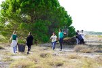 Le groupe des bénévoles en action aux Dosses et à la Presqu'Ile