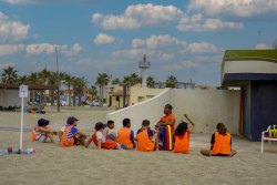 Ateliers « plage-sauvetage » pour les enfants