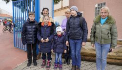 Port-Barcarès : des familles ukrainiennes accueillies au Barcarès