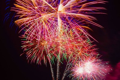 Port-Barcarès : Feu d'artifice du 15 août