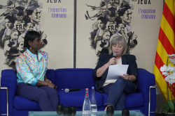 Succès de la soirée conférence avec Surya Bonaly