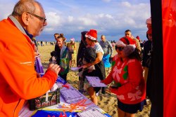 Port-Barcarès : Premier bain de l’année