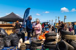 Près de 500 kilos de déchets remontés du port de plaisance