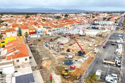 Construction des Halles place de la République