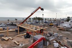 Construction des Halles place de la République