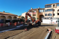 Travaux : Place du Tertre
