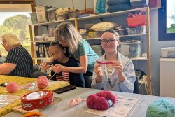 Le tricot a le vent en poupe !