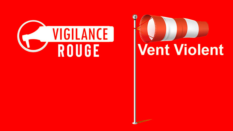 Alerte Rouge Vent Violent